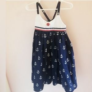 Patriotic nautical dress